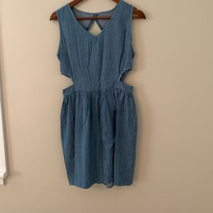 Denim dress
